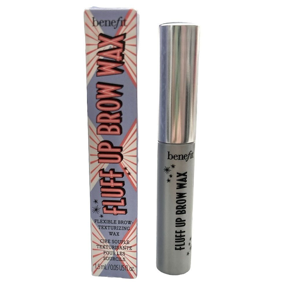2/$20! Benefit Cosmetics Fluff Up Brow Wax Deluxe Sample Size New!